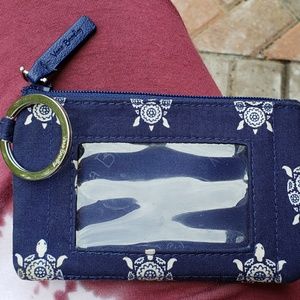 Vera Bradley Zip ID Key chain